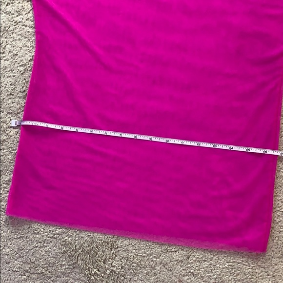 Hot Pink Stretch Mesh Beach Top/Tunic M - Picture 7 of 10